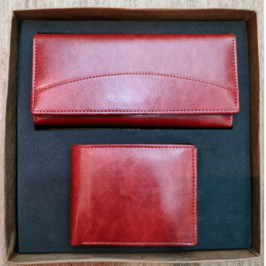 Wallet Maroon Set of 2