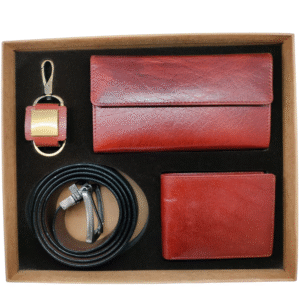 Wallet and Belt set of 4