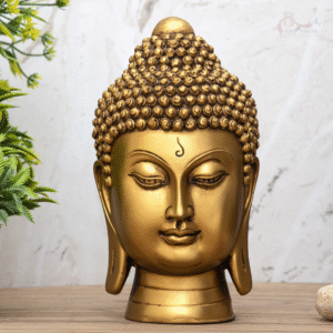 Buddha Head Figure